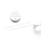 forme. Foiled Masking Tape Numbers
