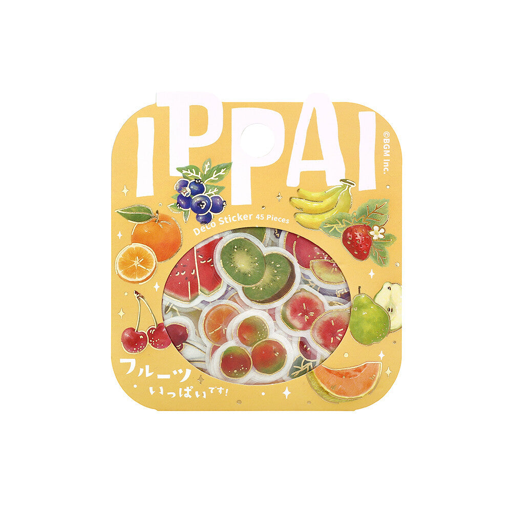 BGM Agenda Sticker Flake Stickers IPPAI Fruit