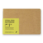 Traveler's Company B6 Spiral Notebook Paper Pocket