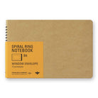 Traveler's Company B6 Spiral Notebook Window Envelope