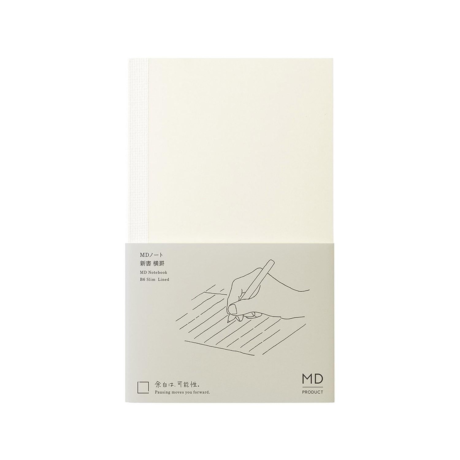 Midori MD Notebook B6 Slim Lined