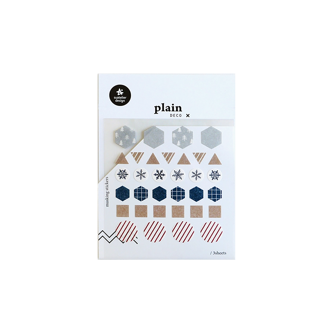 Suatelier Plain Series Stickers No. 13 1617