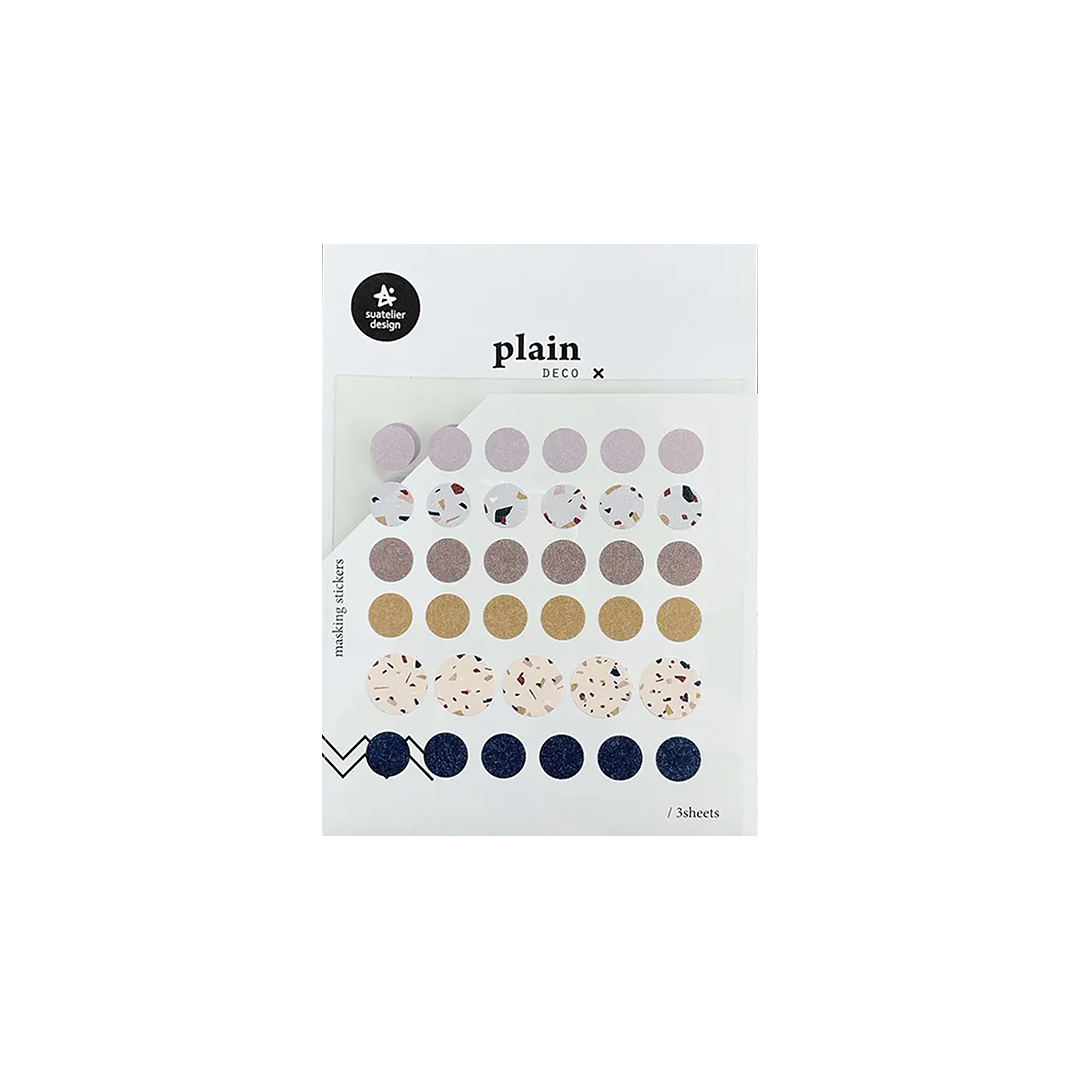 Suatelier Plain Series Stickers No. 32 1636