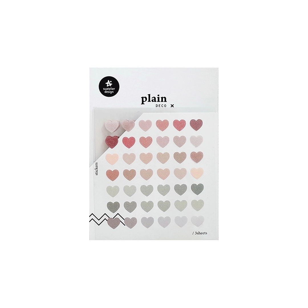 Suatelier Plain Series Stickers No. 52 1656