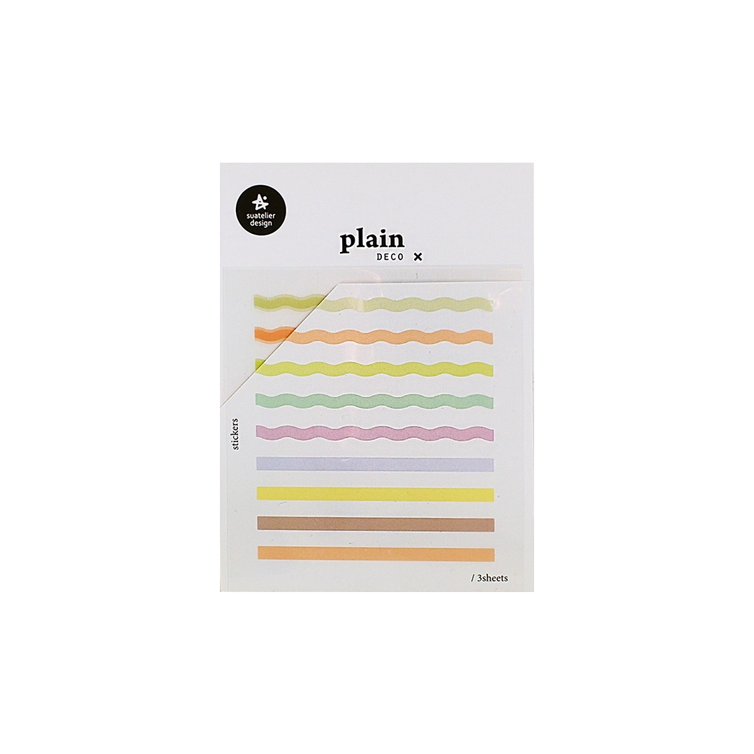 Suatelier Plain Series Stickers No. 78 1682