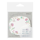 Midori Transparent Sticky Notes Flower Pink
