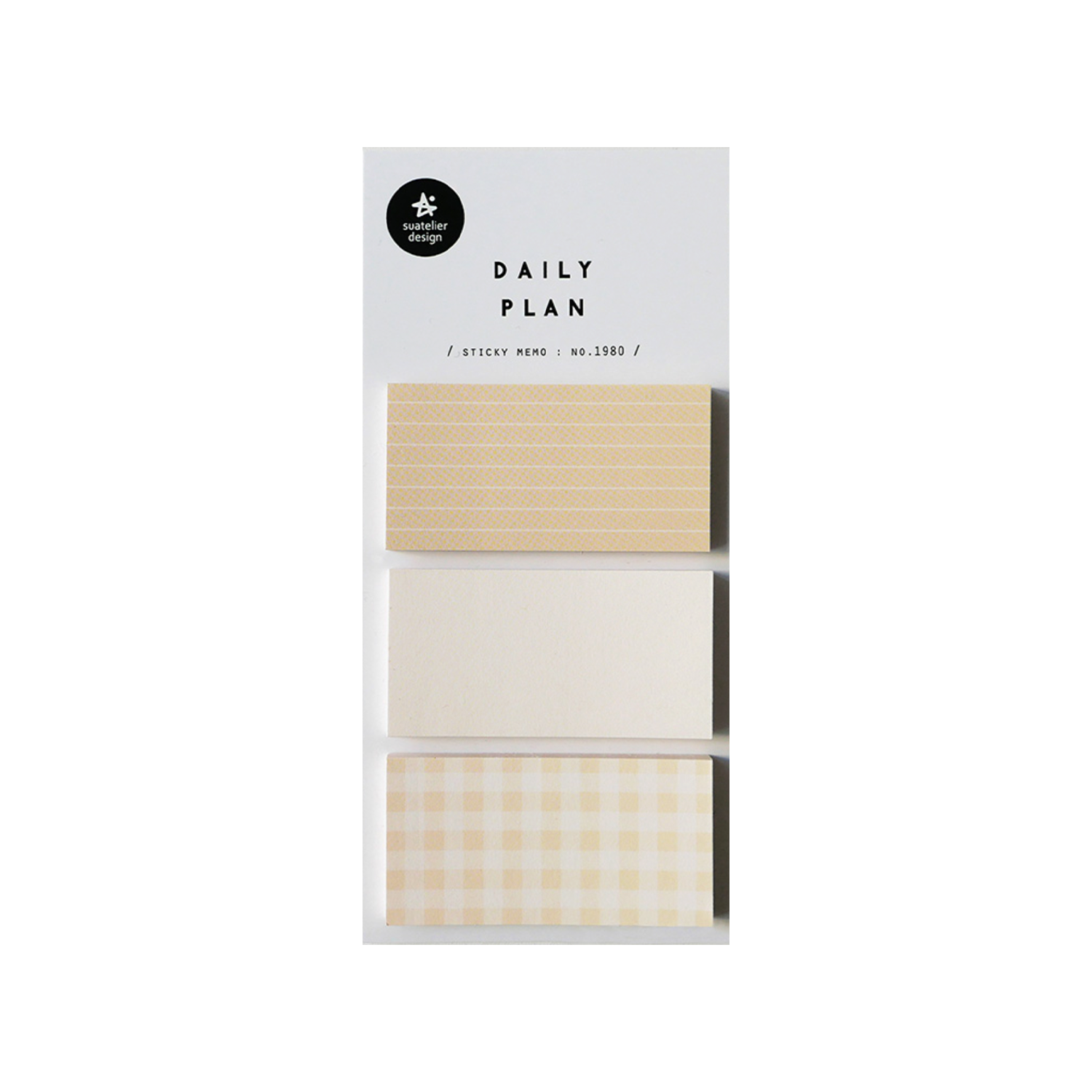 Suatelier Sticky Memo No. 1980