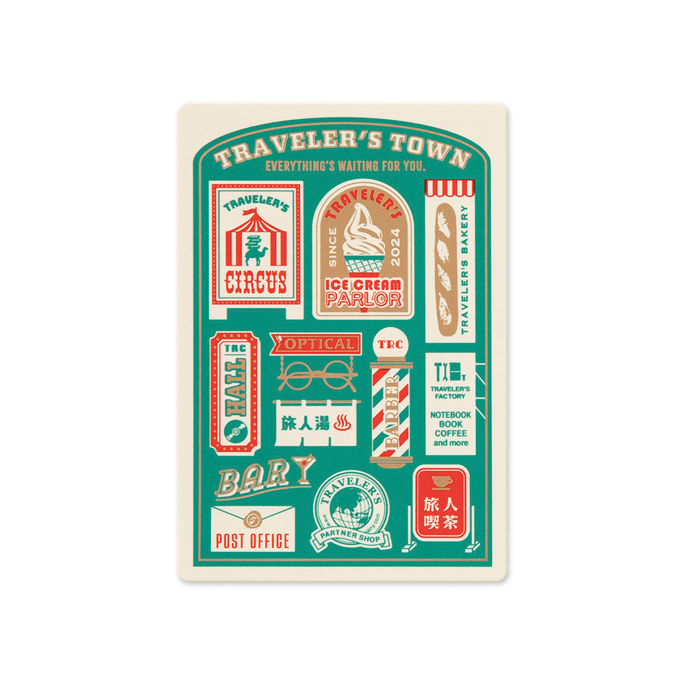 Traveler's Notebook Plastic Sheet 2024 | Passport - Simple Paper 