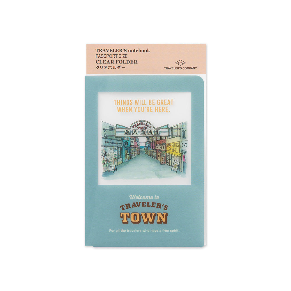 Traveler's Notebook Clear Folder 2024 | Passport - Simple Paper 