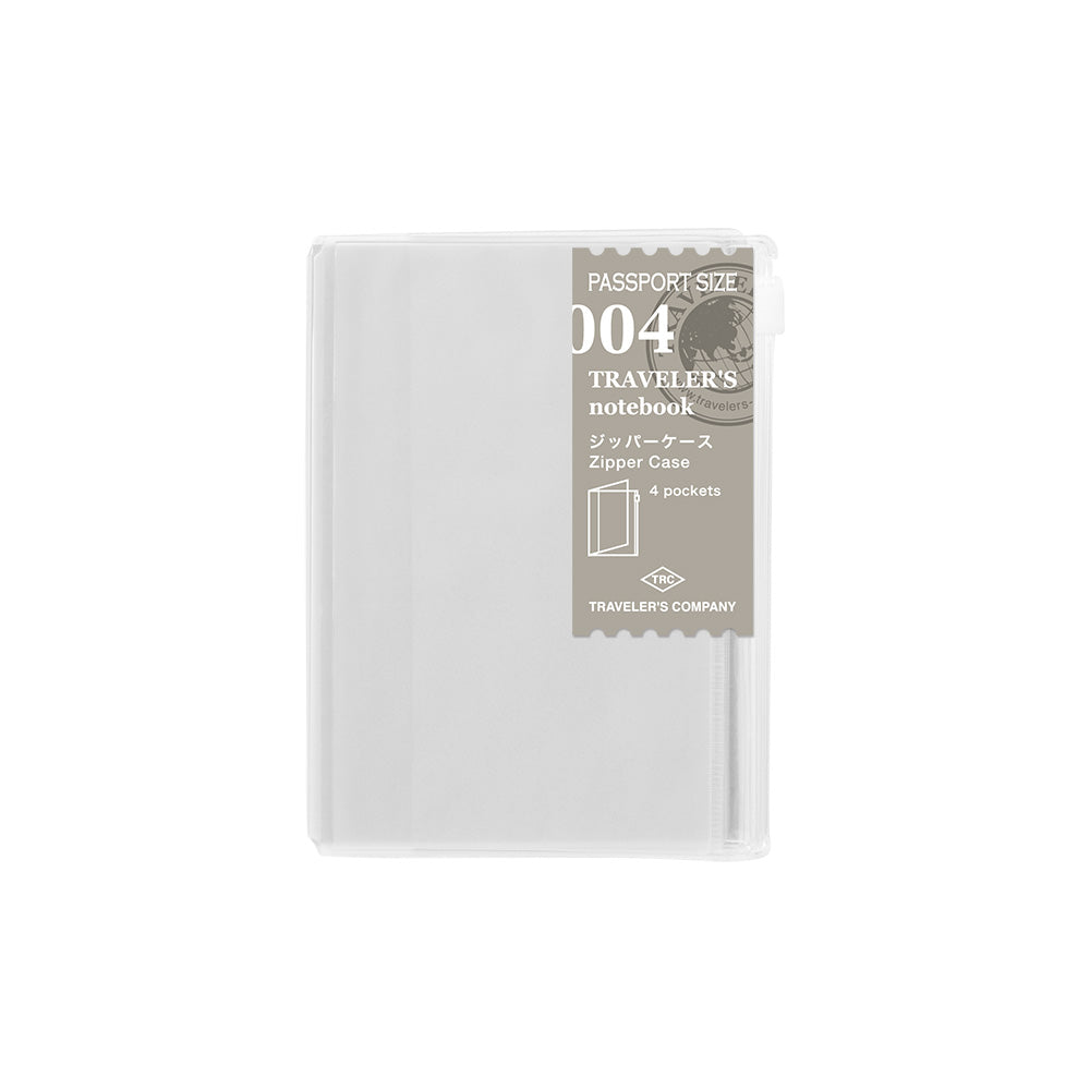 TN Passport Size Refill | Zipper Pocket | P04 - Simple Paper 
