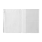TN Passport Size Refill | Zipper Pocket | P04 - Simple Paper 