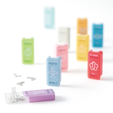 Midori D-Clips Nano Clips | Cat - Simple Paper 
