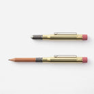 Traveler's Notebook Pencil Solid Brass - Simple Paper 