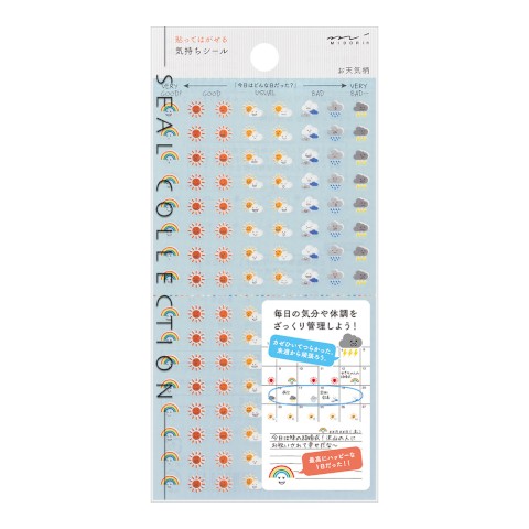 Midori Stickers Feelings And Weather