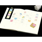 Midori Writing Marker Monthly Block Sticky Notes | Memo - Simple Paper 