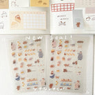 ranmyu PET Stickers Girl And Lots Of Food