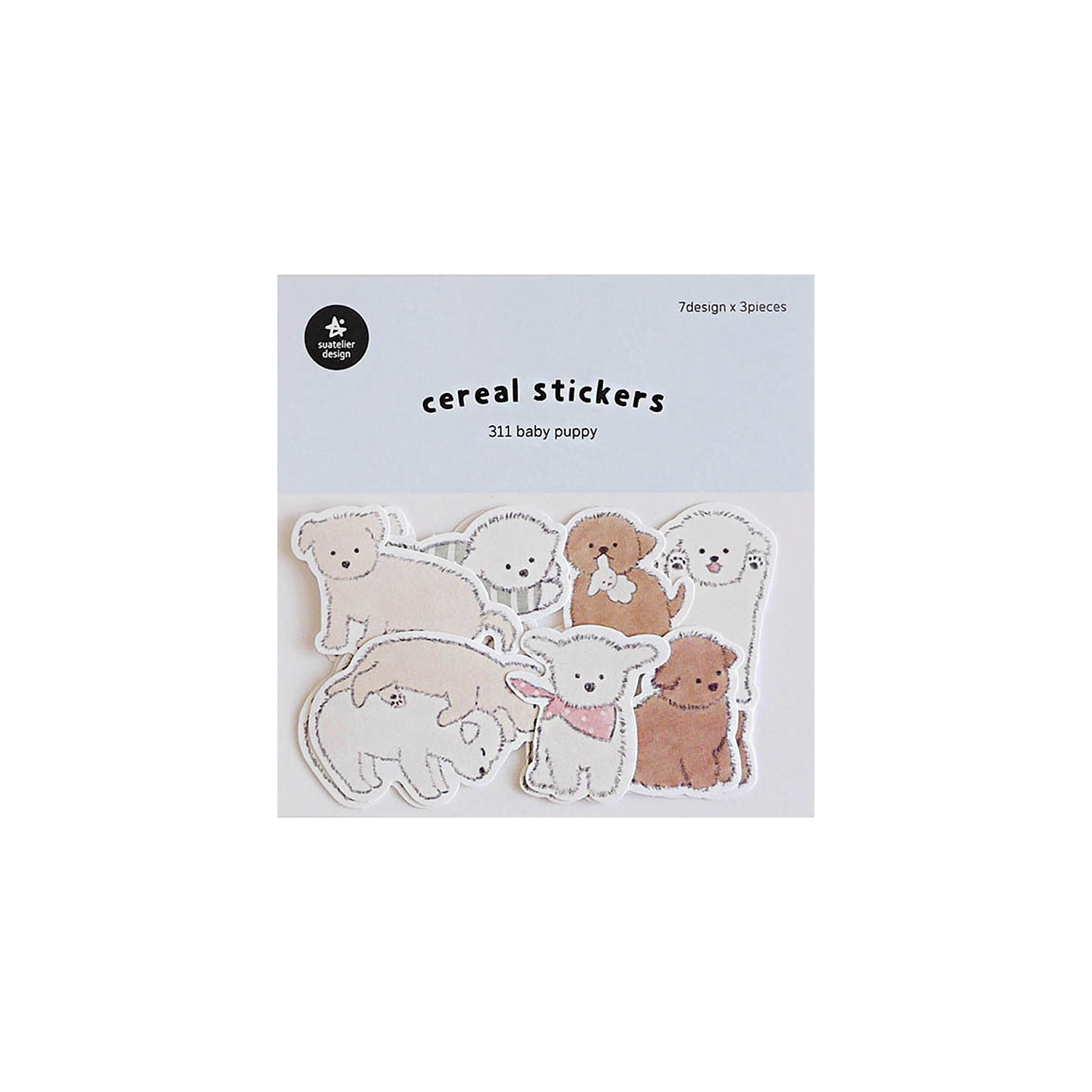Suatelier Cereal Stickers No. 311 Puppy