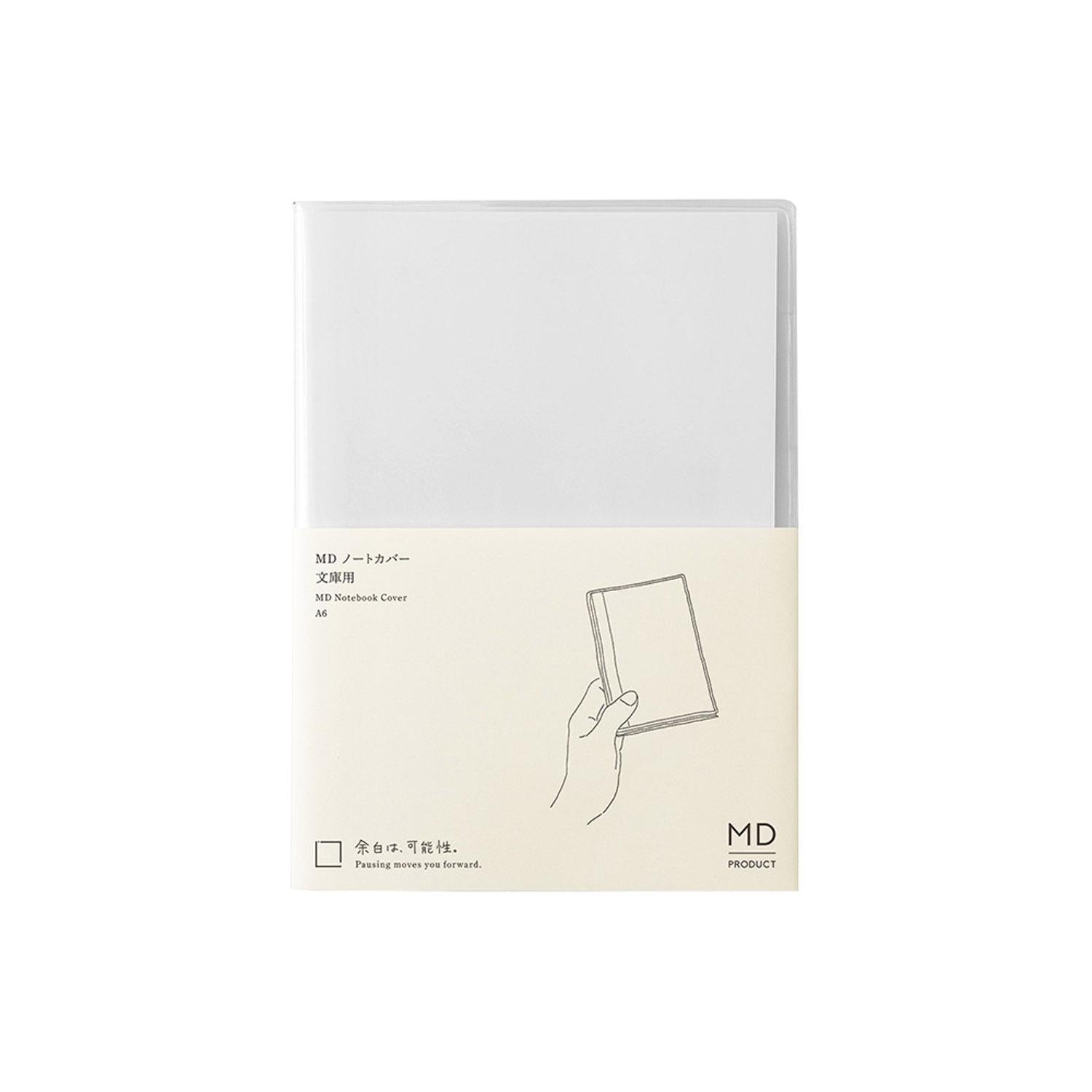 Midori MD Notebook Cover A6 Clear