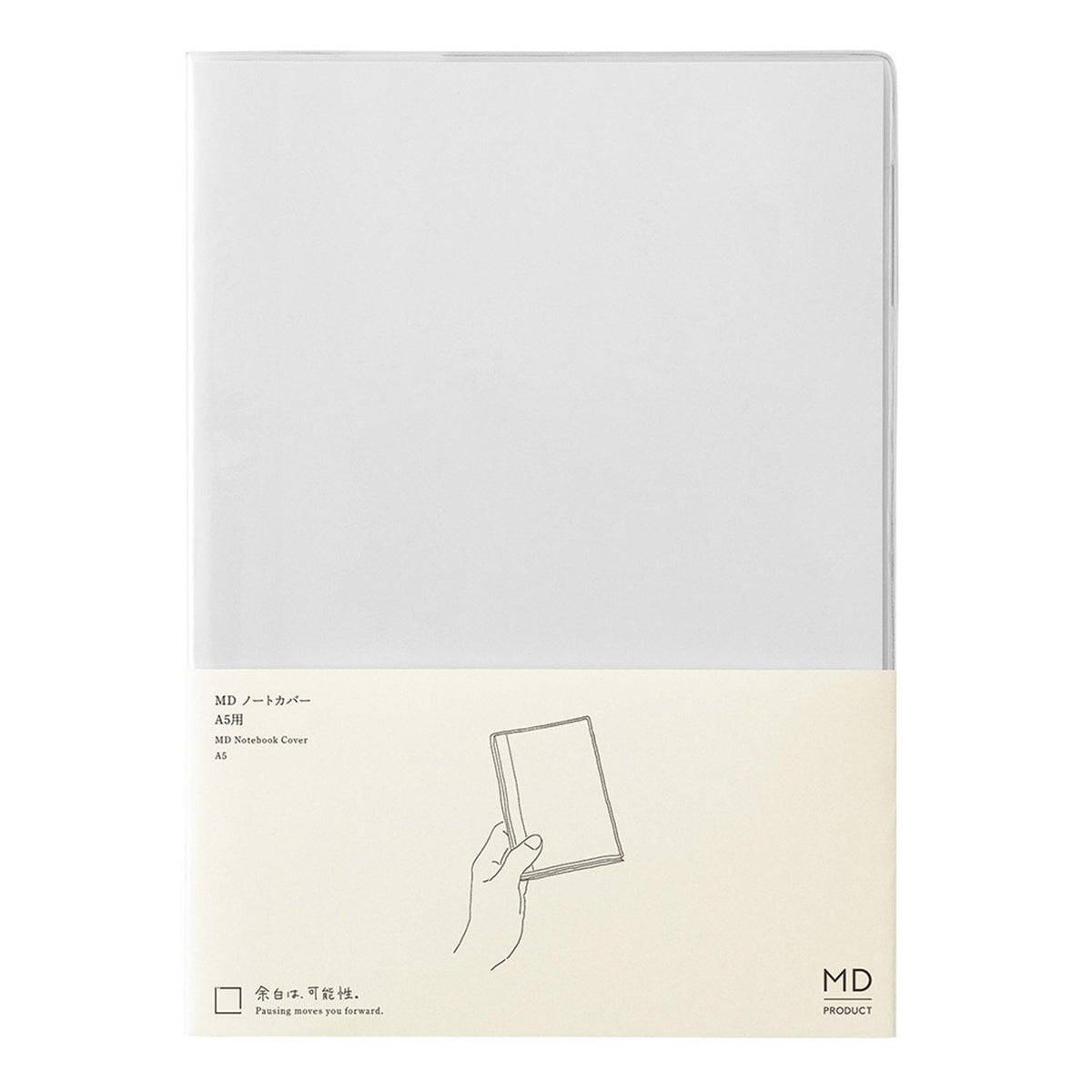 Midori MD Notebook Cover A5 Clear