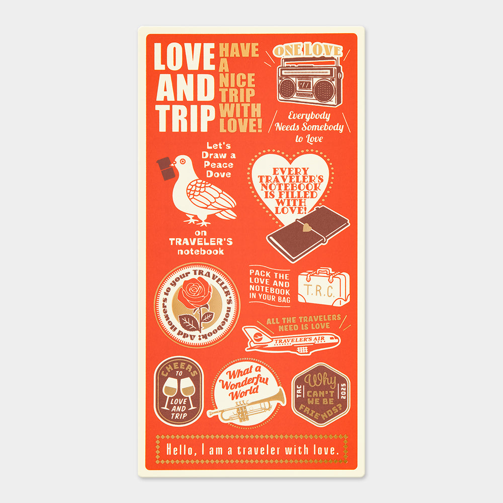 Traveler's Notebook Plastic Sheet 2025 Regular