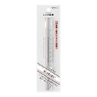 Midori Lens Ruler Clear
