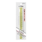 Midori Lens Ruler Yellow