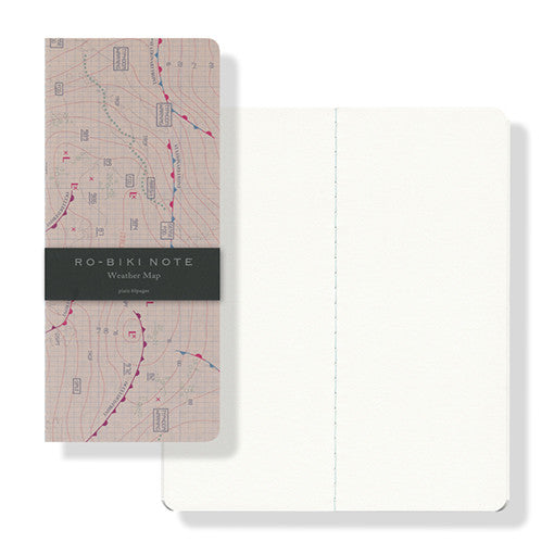 Yamamoto Ro-Biki Notebook Map Series Weather Map