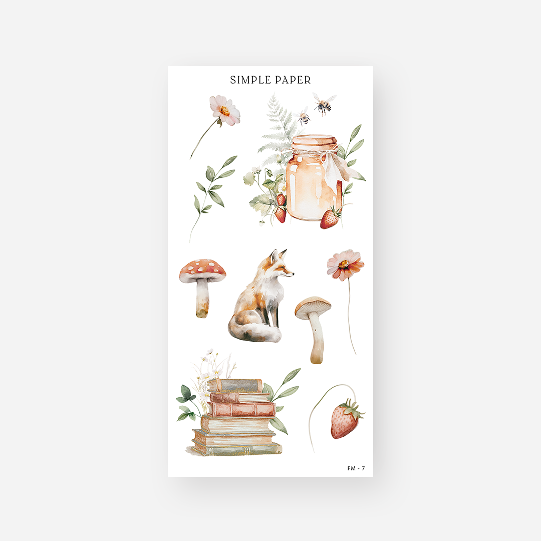 Forest Magic - Sheet 7 - Simple Paper
