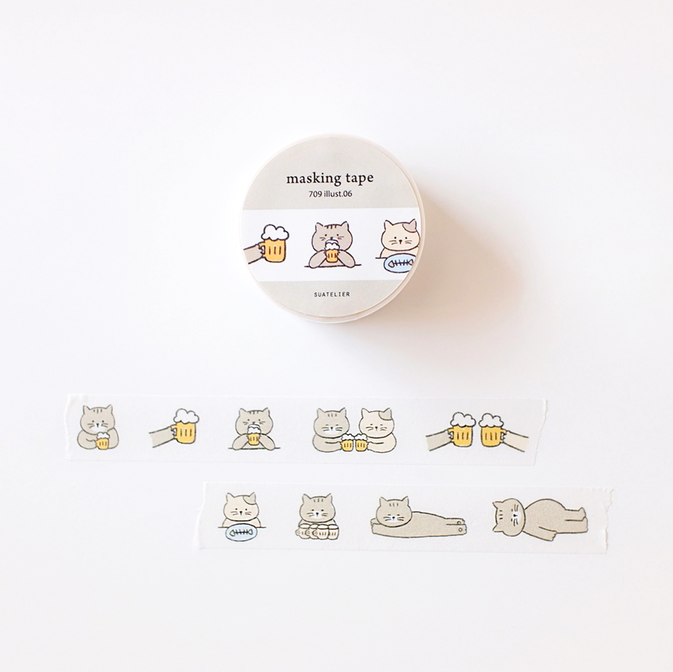 Suatelier Masking Tape Illust. 06