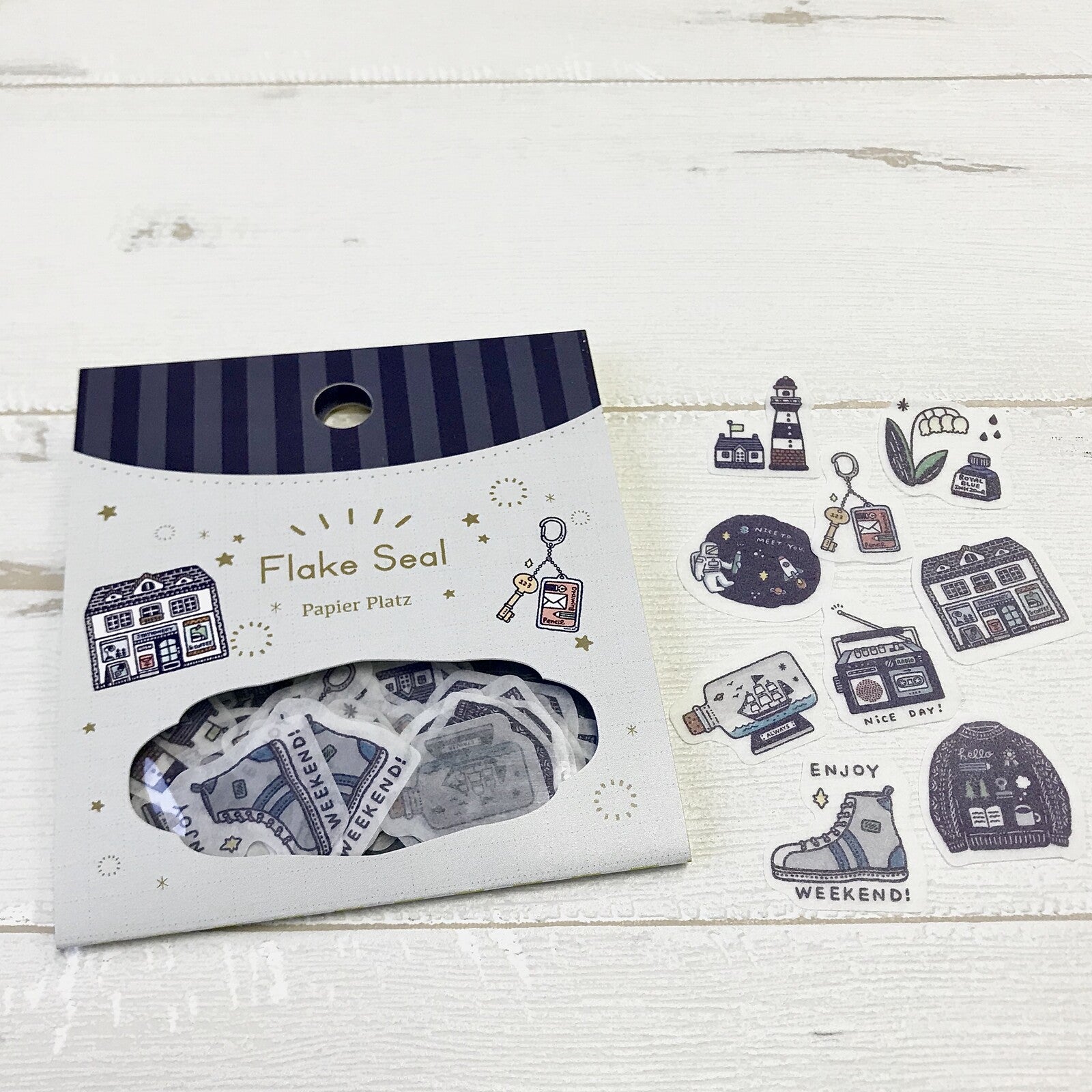 Papier Platz x Eric Small Things Flake Stickers 37-830