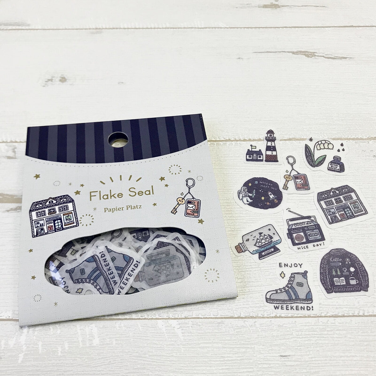Papier Platz x Eric Small Things Flake Stickers 37-830