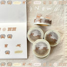 ranmyu Washi Tape Riding Bear