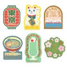 Traveler's Notebook | Tokyo Sticker Set | Limited Edition - Simple Paper 