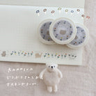 ranmyu Washi Tape Animals And Flowers