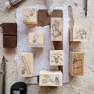 PensPapersPlanner Rubber Stamps Series 9 A Quiet Love For Stationery