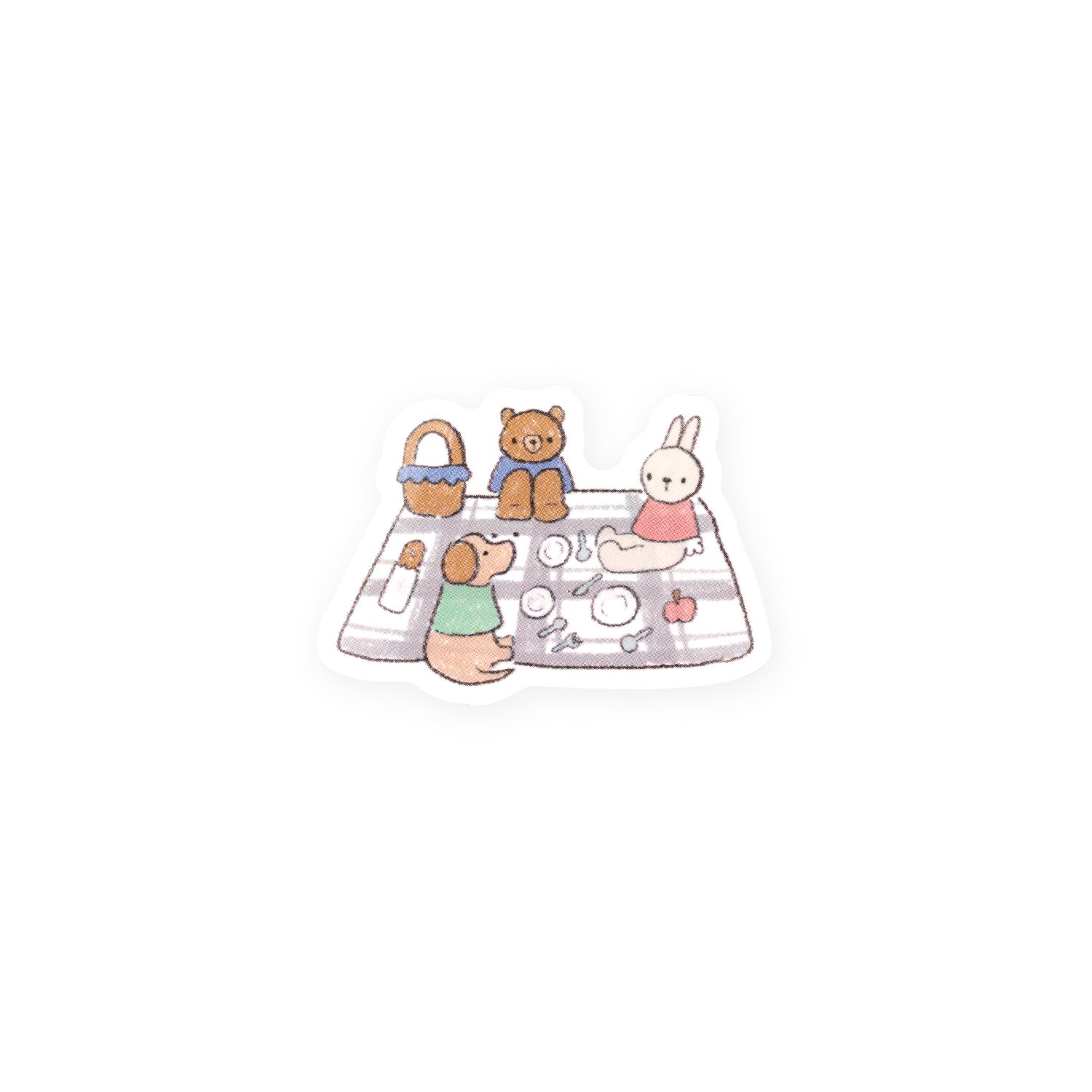 Dana Ate Oatmeal! Vinyl Sticker Picnic