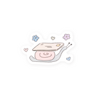 Dana Ate Oatmeal! Vinyl Sticker Snail Mail