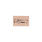 Dana Ate Oatmeal! Wooden Stamp Fountain Pen