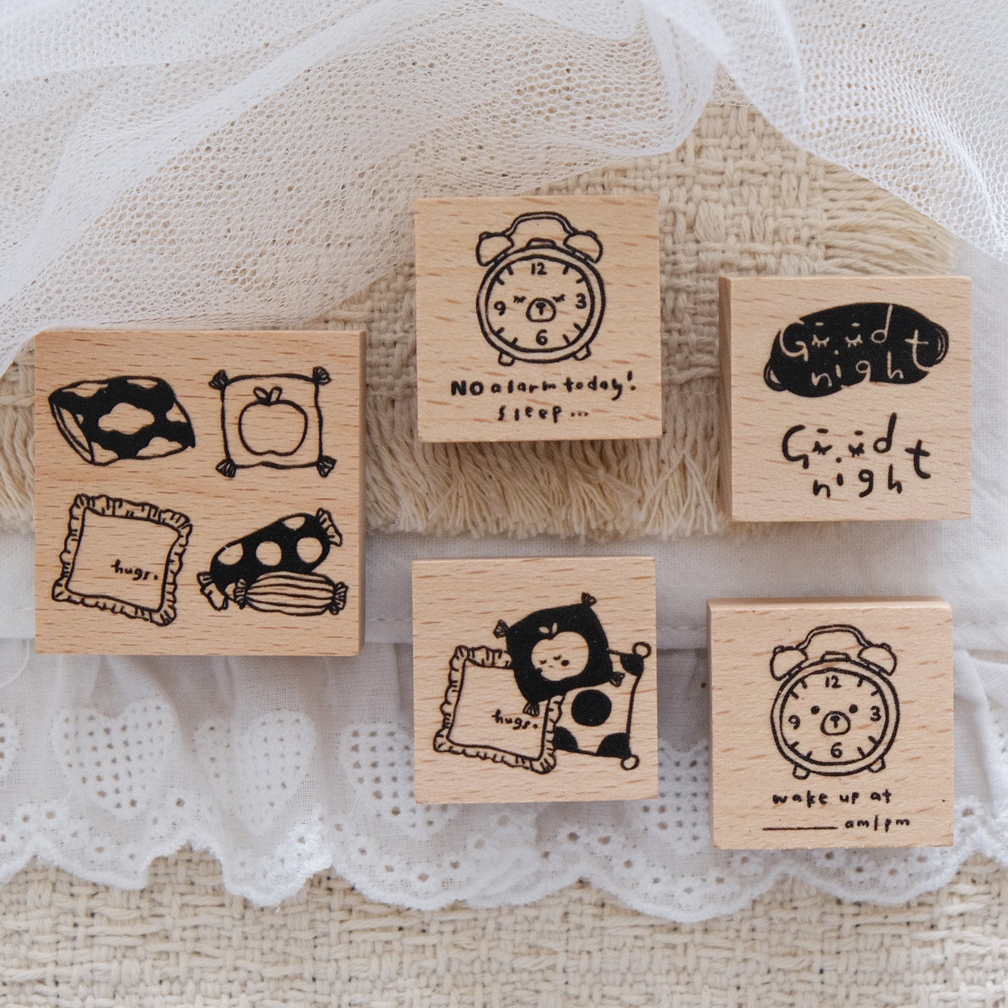 Eileen Tai Rubber Stamp Good Night Series