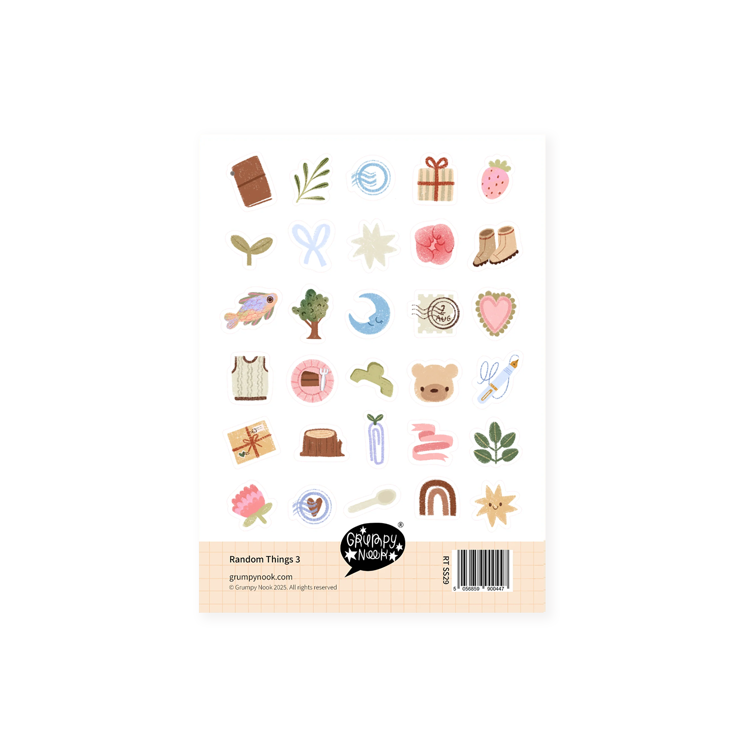 Grumpy Nook Stickers Random Things 3