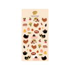 Grumpy Nook Deco Sticker Sheet Chicken's Farm
