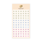 Grumpy Nook Deco Sticker Sheet Star Alphabets