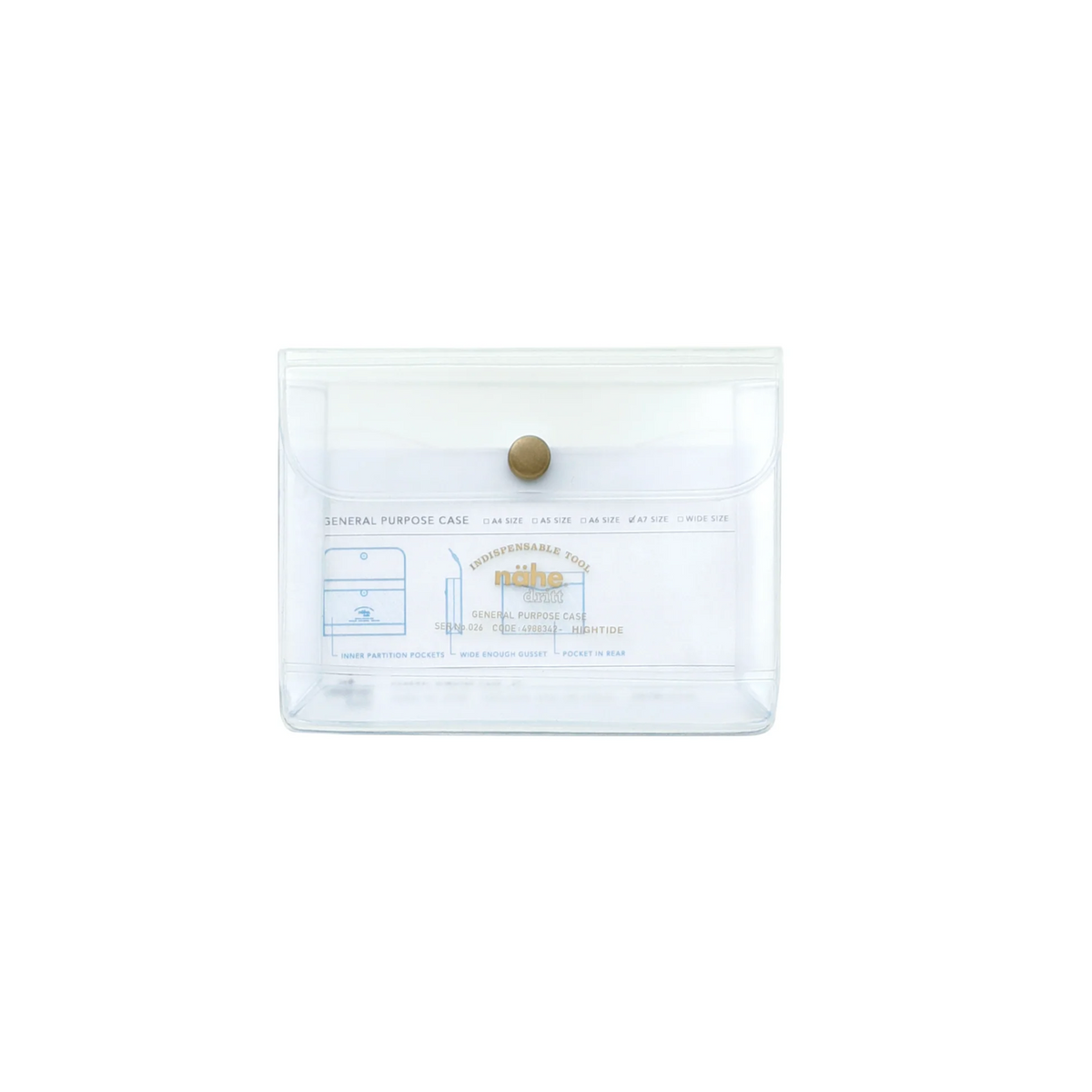 Hightide Nahe General Purpose Case A7 Clear