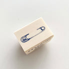 Beverly Stamps - Matsune No Aibou - Safety Pin - Simple Paper 