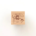 Arte Co Rubber Wood Stamp | Telephone - Simple Paper 