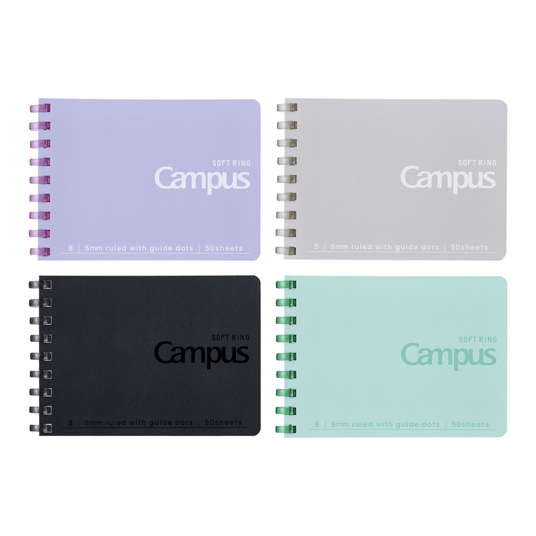 KOKUYO Campus Soft Ring Notebook Dotted Rule A7