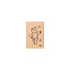 Kodomo No Kao Rubber Stamp Dance Bear