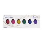 Kuretake Gansai Tambi 6-Color Watercolor Set Gem Colors