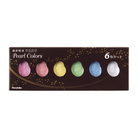 Kuretake Gansai Tambi 6-Color Watercolor Set Pearl Colors