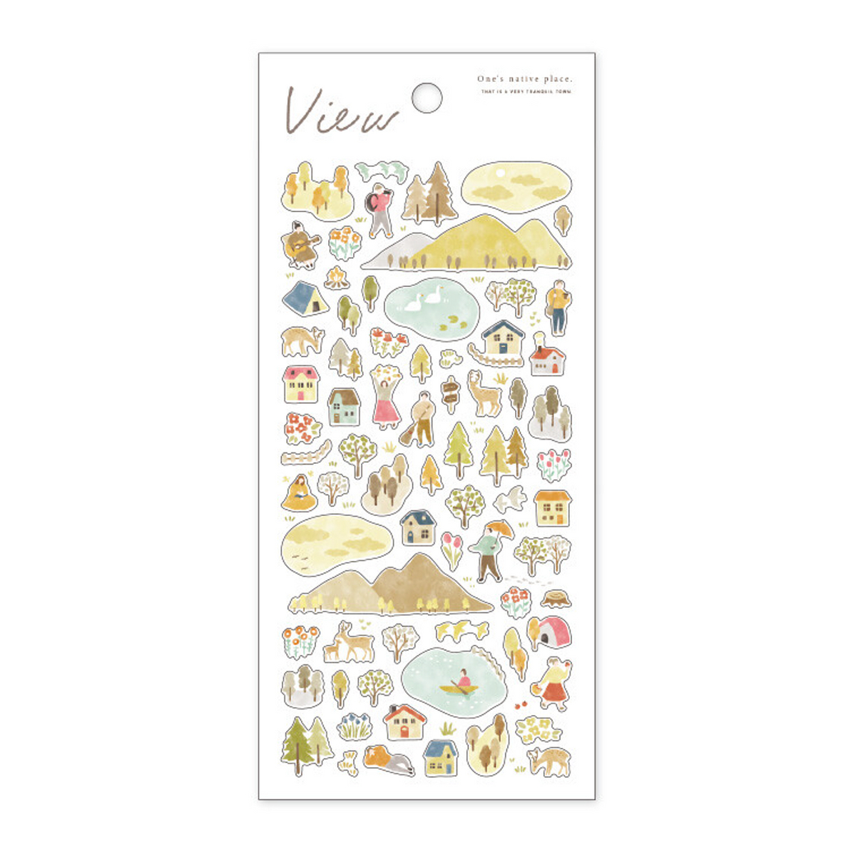 Mind Wave Transparent Stickers | View - Simple Paper 